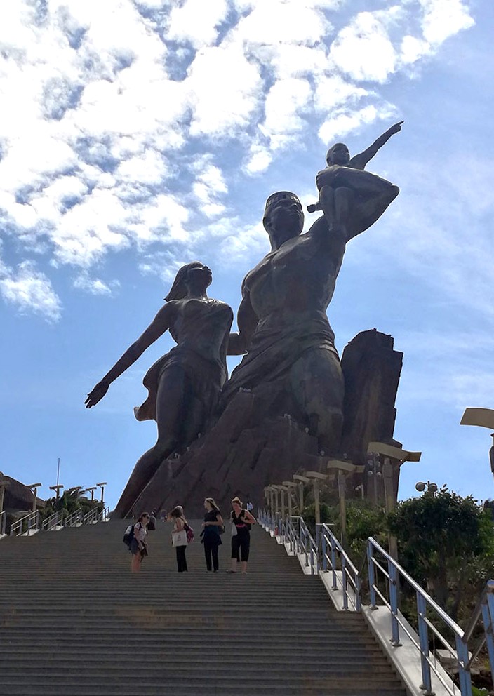 Monument de la Renaissance, Dakar Sénégal.