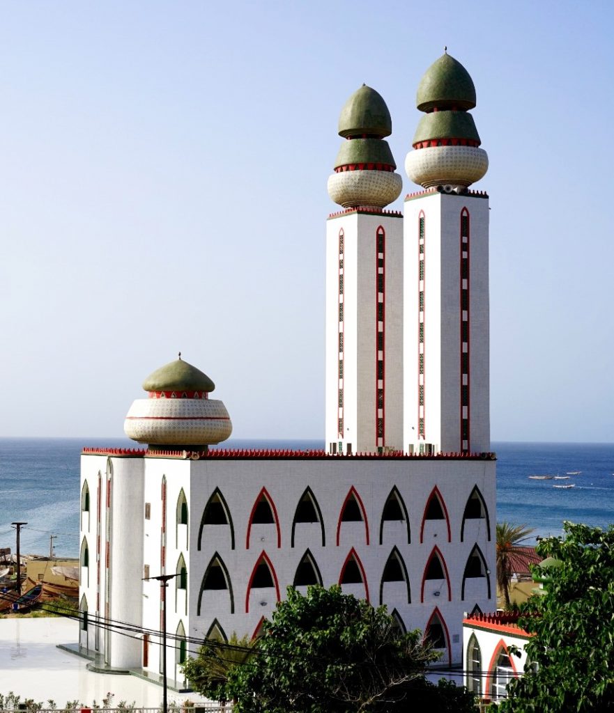 La mosquée de la divinité Ouakam, Dakar Sénégal