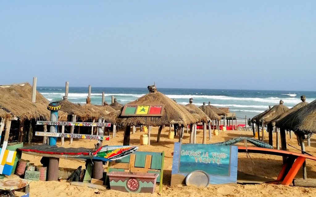 plage de yoff, dakar sénégal. Spot de surf à Dakar