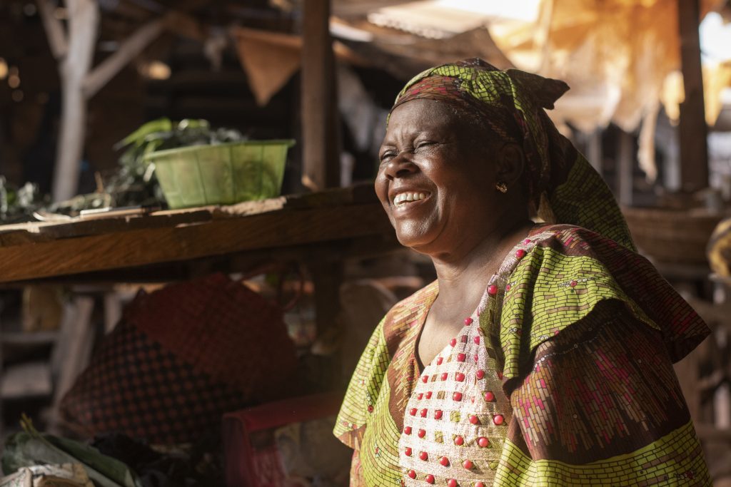 Femme noire sénégalaise